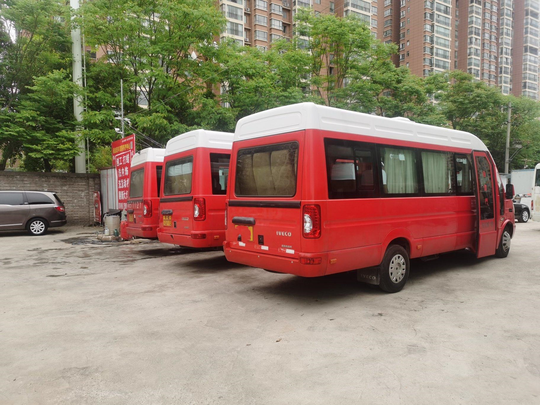 IVECO 6725 146hp 19seats Used Mini Bus Small Passenger Coach Diesel Engine