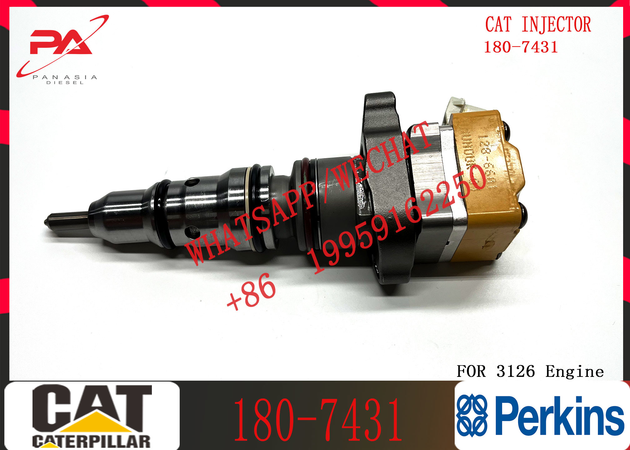 diesel engine fuel injector 180-7431 232-1173 179-6020 1OR-0781 198-6877 1OR-1267 169-7408