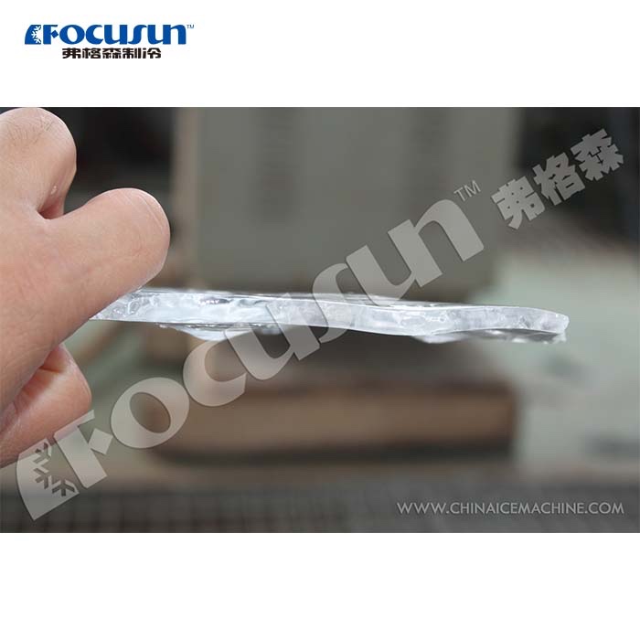 Focusun 10T/Day High Productivity Plate Ice Machine for Bitzer Compressor 1600*1200*1800mm