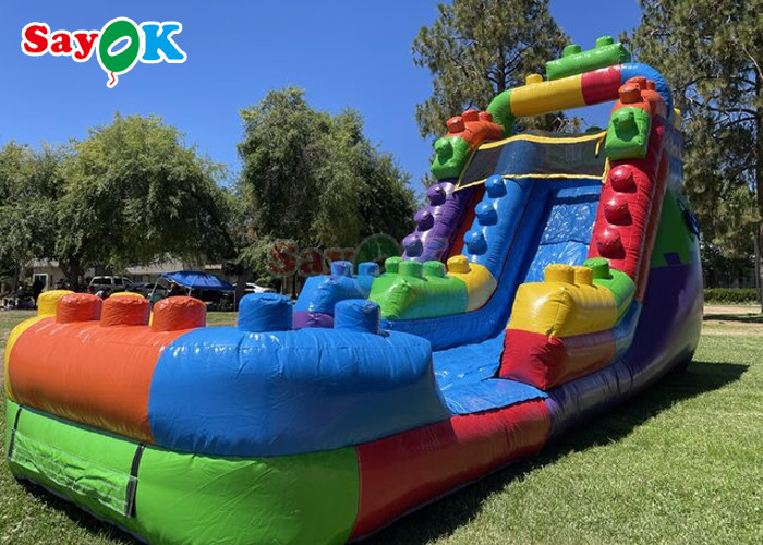 Outdoor Inflatable Slide Simple PVC Inflatable Bouncer Slide Blow Up Double Dry Slide Inflatable Slide For Kids