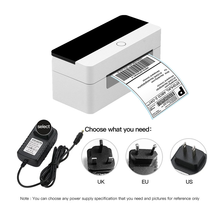 4 Inch Desktop Barcode Thermal Label Printer Direct Bluetooth Thermal Printer 4x6