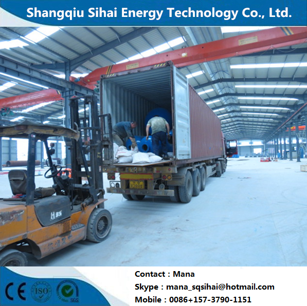 Rated Flow Horizontal/Vertical Structure Form Used Motor Oil to Diesel Making Machine