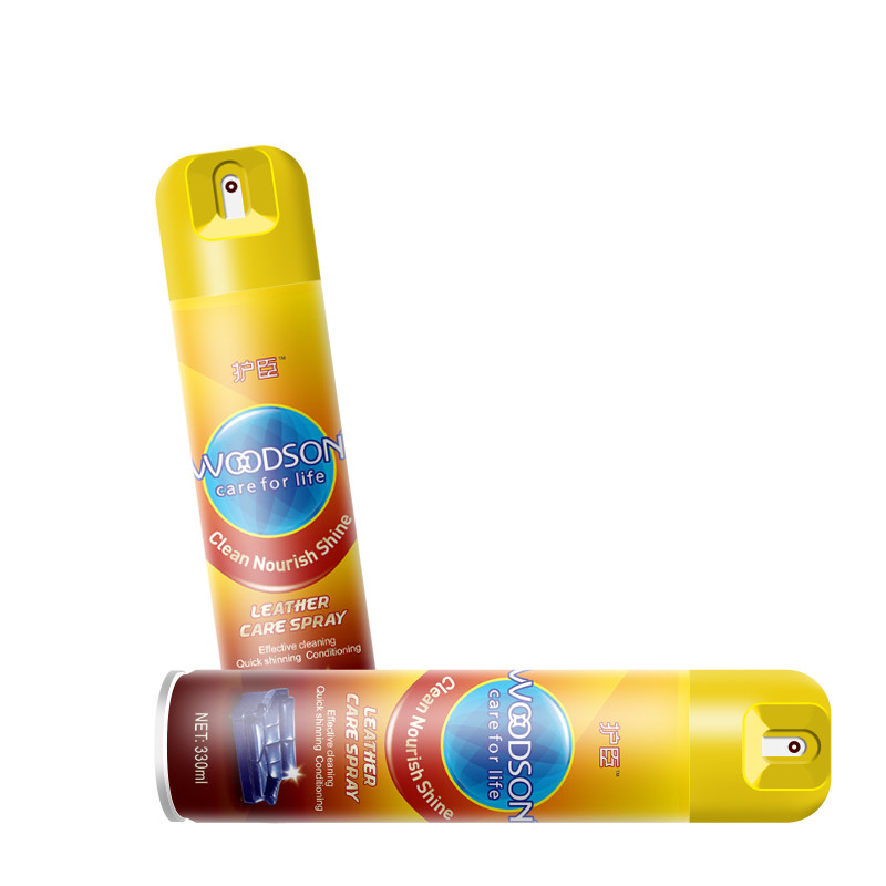 Water Repellent Leather Cleaning Kit Protector Aerosol For Couch Nourishing Shining