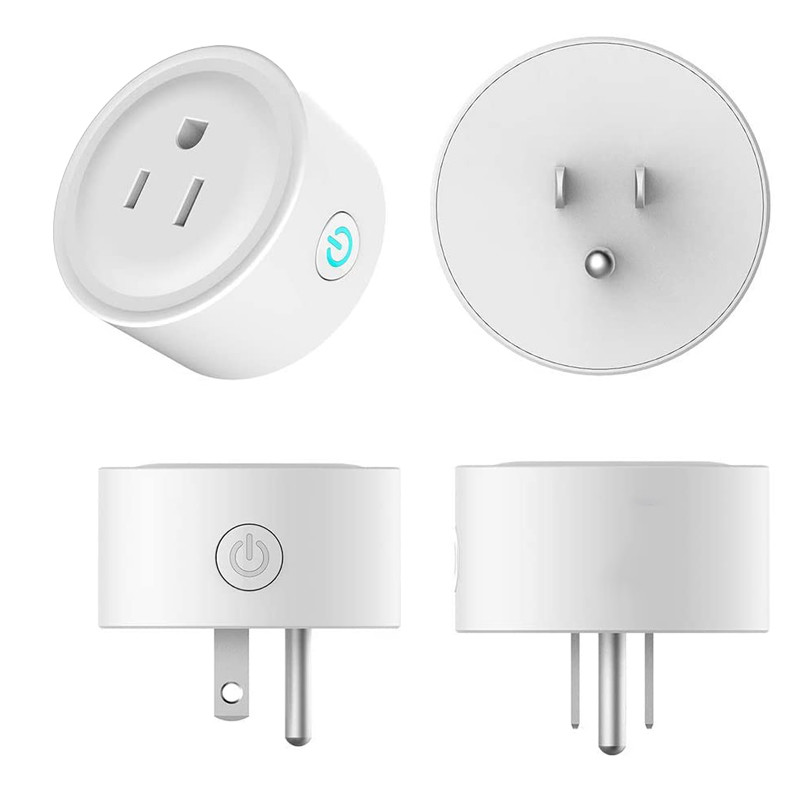 10a 220v US Wifi Smart Plug Socket , Alexa Controlled Plug Sockets