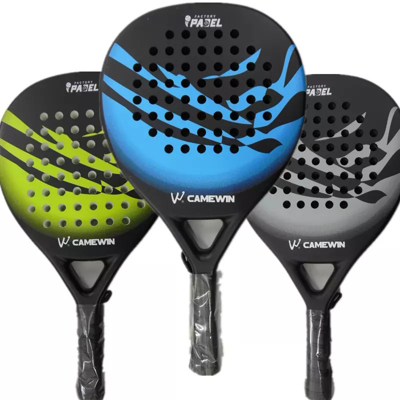 50% Carbon Graphite Padel / Pickleball Racket Custom Sports Accessories