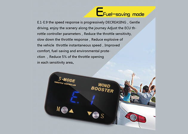 Cammus Windbooster Pedal Throttle Response Controller Sport Mode Econ Mode