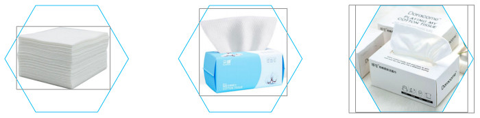 Automatic Cotton Soft Facial Tissue Folding Machine Non Woven Fabric Cotton Tissue Production Line