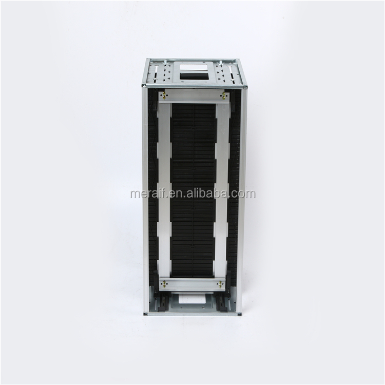 Screw Adjustable SMT PCB ESD Magazine Rack , Precision ESD Storage Racks Fully conductive, 120 C into the oven pcb storage rack