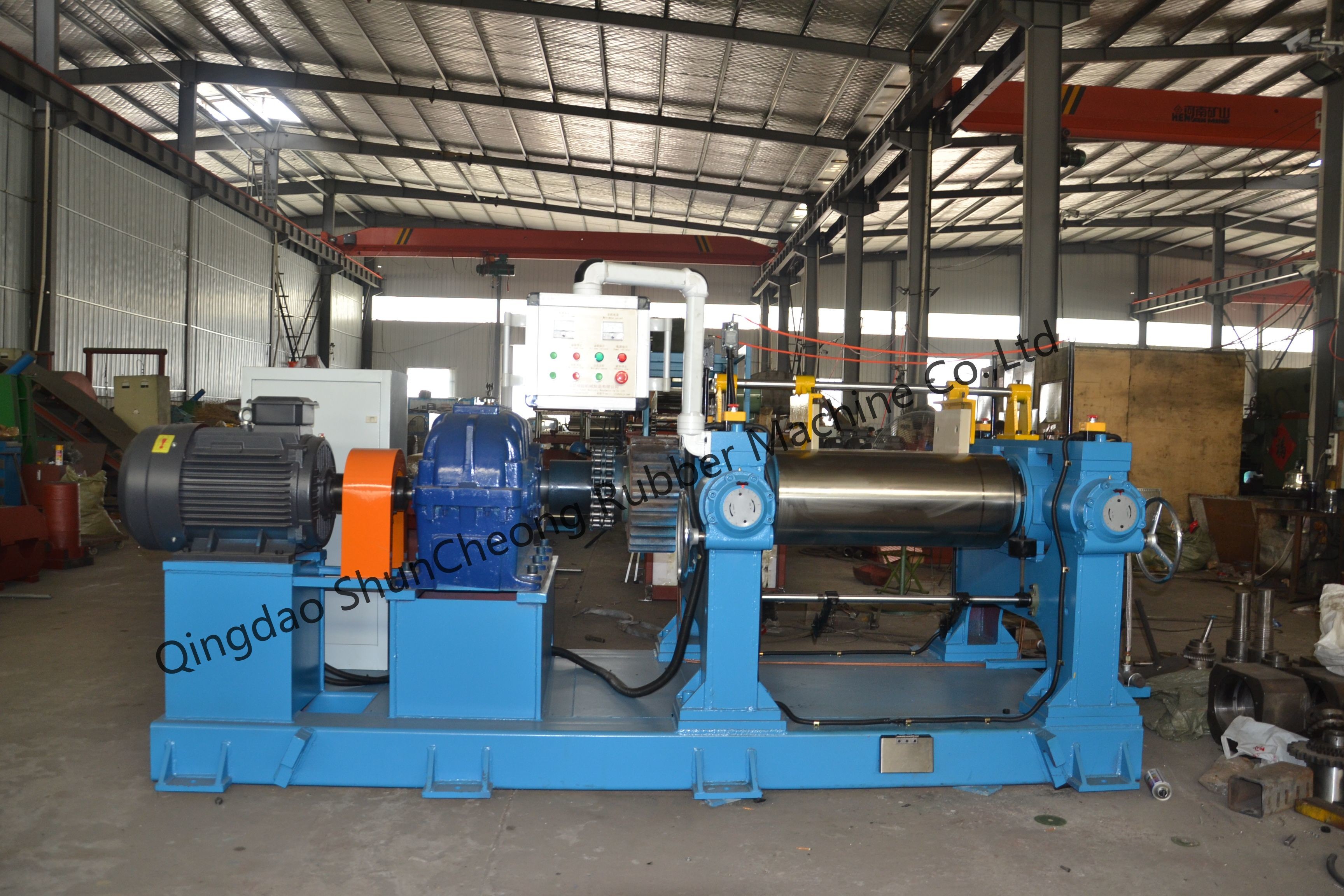 High Efficiency 6-28 Inch Rubber Open Mixing Mill Oversea Service