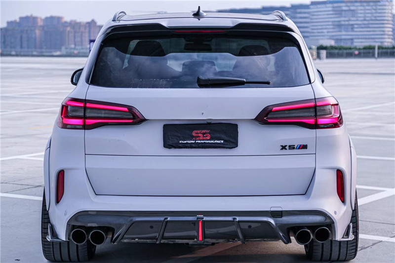 Auto Parts Carbon Fiber Body Kit for BMW X5M X5M Carbon Fiber Hood X5M Front Shovel Diffuser Spoiler X5M Wide Body Kit
