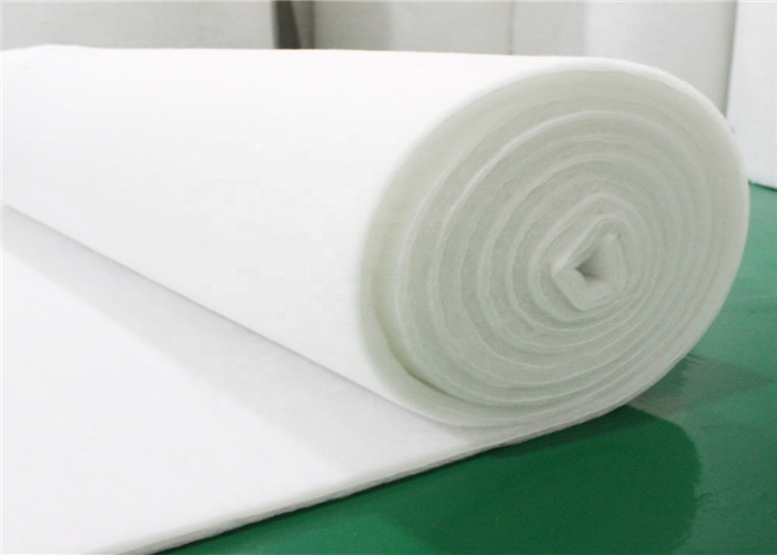 Durable Ground Paint Booth Filters Fine Fiber Mesh Customized Size Pre Grade