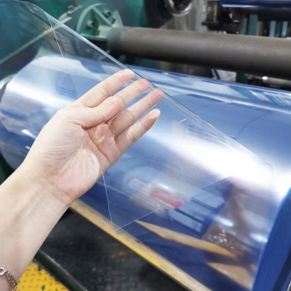 Transparent Rigid APET / PETG / PET Blister Sheet Roll For Food Grade Vacuum Forming Cutting Packing