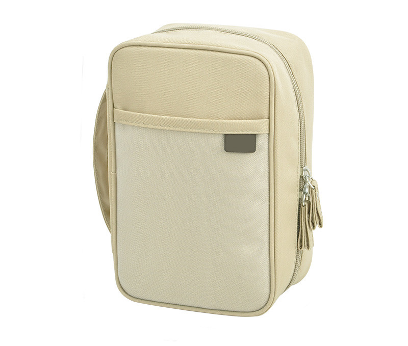 Square Green Hanging Waterproof Polyester Cosmetic Bag