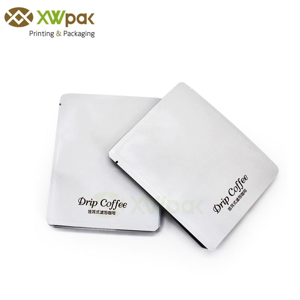 Biodegradable Drip Coffee Filter Bags Non Woven Fabric Tea With Drawstring