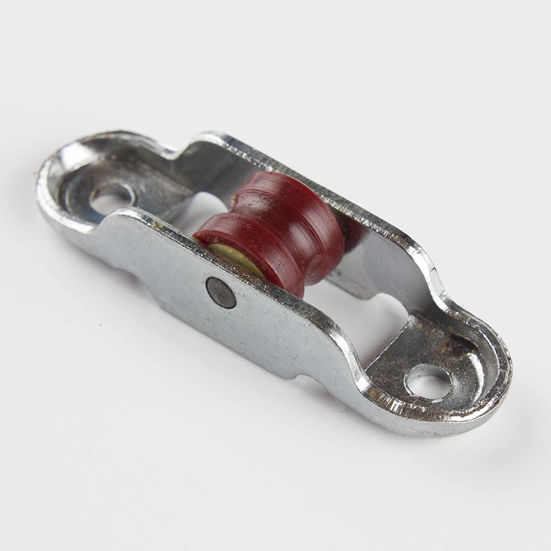 Stainless Steel/Iron 16mm Width Single Wheel Sliding Window Pulley Wheel for OEM Logo