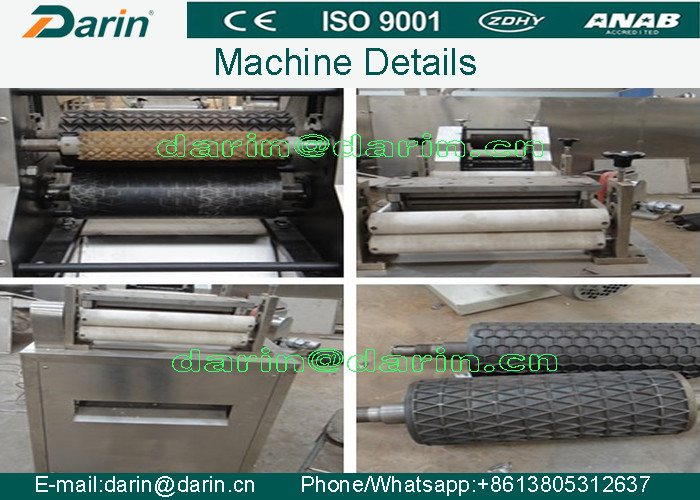 3D Pellet Snack Extruder Machine , potato chips making machine