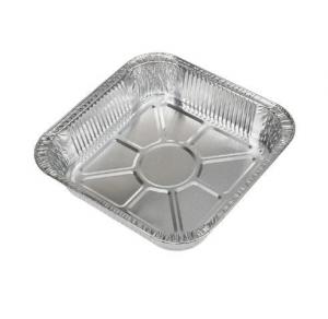 Buy cheap Airline Aluminum Food Container With Lid 1000ml Disposable Food Tray product