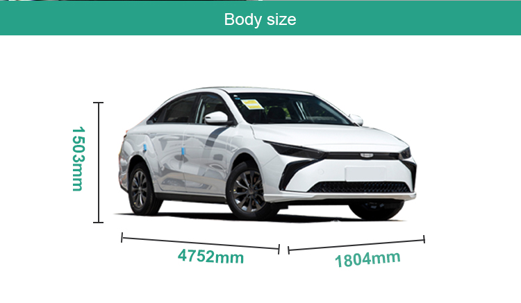 2023 New Style Geely Geometry G6 4 doors 5 seats 0km Used New Energy Vehicles Emgrand Electric Cars