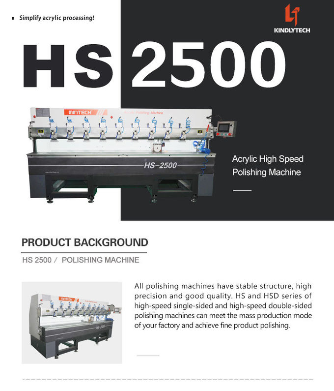 CE Approved 60hz 1300x100mm Diamond Edge Polishers For Acrylic