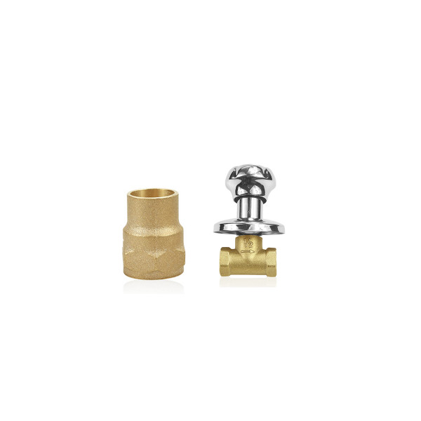 90 Deg Plumbing Brass Heat Exchanger Components For Air Conditioning
