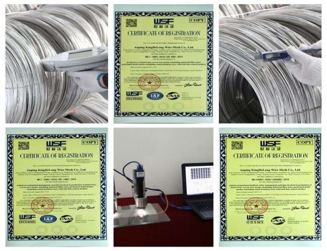 GB/T19001-2016 SUS304 Welded Mesh Rolls