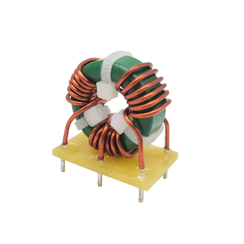 Three Phase Filter Inductor Through-hole Common Mode Choke Toroidal Inductors with base