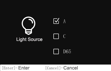 5 Inch Screen Haze Meter 400 - 700nm Wavelength D/0 21mm Aperture Size With QC