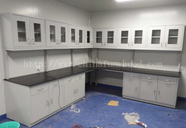 Educational Steel Lab Furniture , Instrument School Lab Furniture With Sink