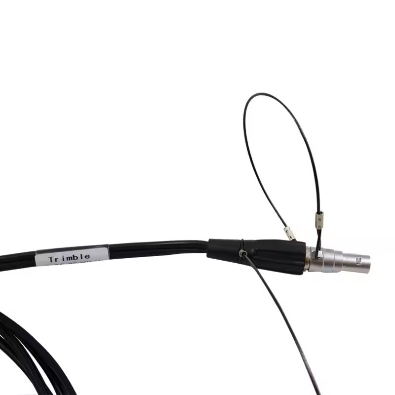 Trimble GPS Heavy Duty Power Cable for RTK R6 R8 R7 4700 4800 Receiver Wire to Alligator Clips Trimble 7 Pin Cable