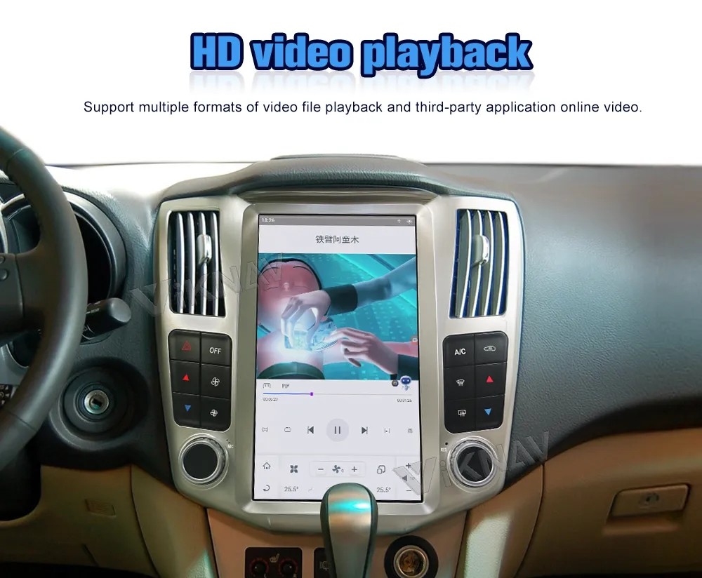12.1 Inch Touch Screen Car radio For 2004-2008 Lexus RX Series Navigation GPS Multimedia Player Wireless Carplay 4G