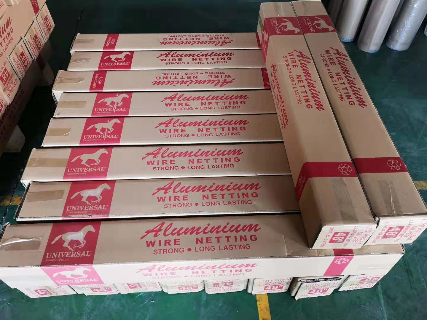 18X18 Square Aluminium Wire Mesh Roll 30m anti corrosion For filtering