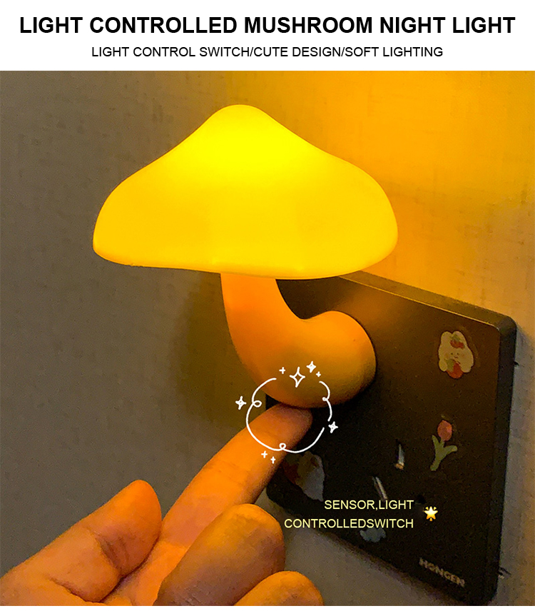 Residential Ultra Dark Induction Mushroom Light Latest Design for Home Decoration