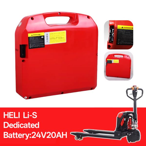 Electric Pallet Truck Battery 24V 40Ah Replacement for EP EPT20-15E2L and HELI Forklift Parts