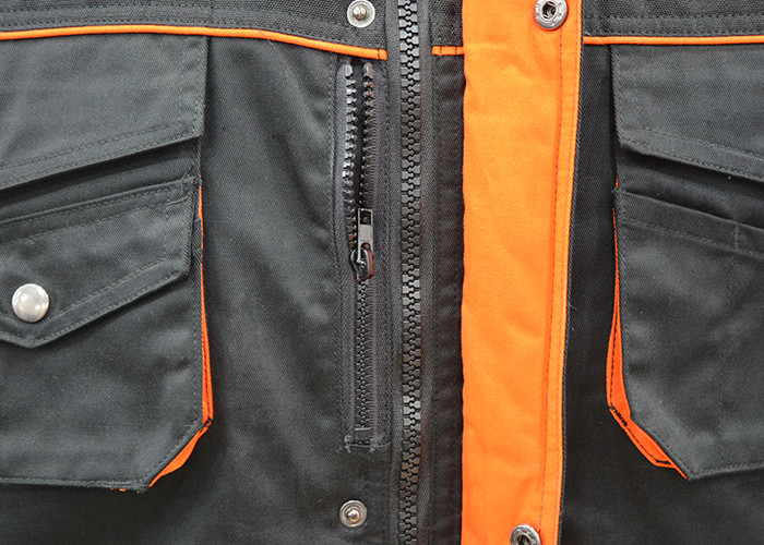 Long Sleeve Outdoor Work Clothes Cotton / Polyester Embroidered Technics