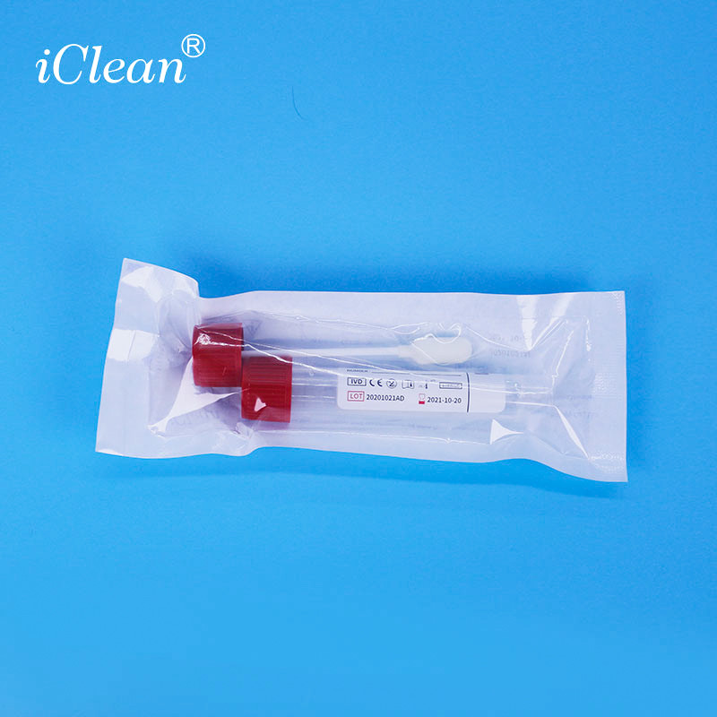 Disposable Sponge Swab Virus Sampling Tube Kit DNA RNA Collection Transportation