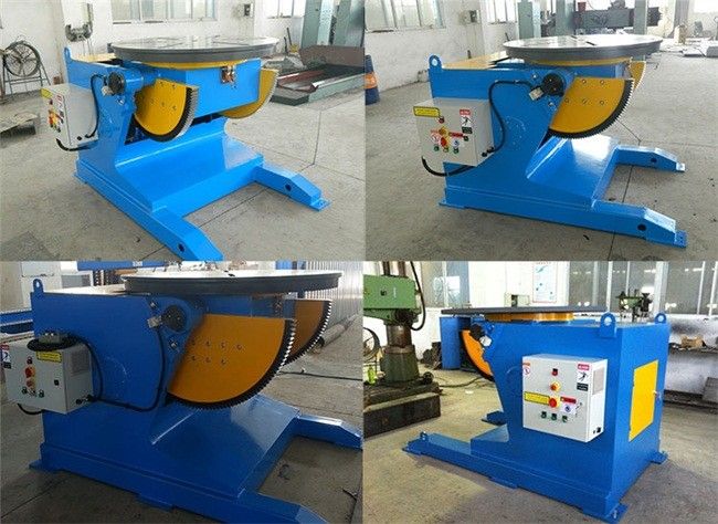 4500lbs Capacity Tilting Rotary Pipe Welding Positioners with Motor Driven Speed Regulation