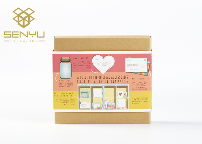 UV Coating Kraft Paper Packaging For Food Takeaway