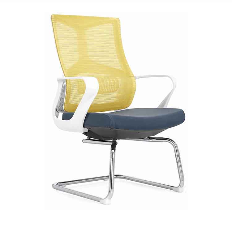 BIFMA Nylon Mesh Office Swivel Chair 320mm Radius Base For 2020 Conference