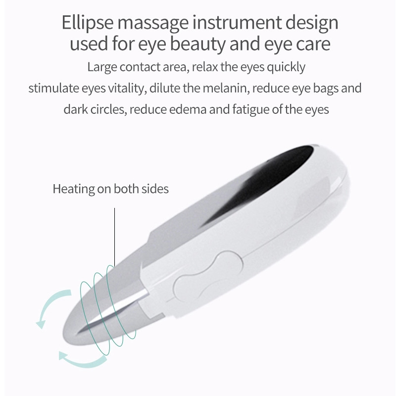 Wireless Ionic Heated Warm Eye Massager Rechargeable Multi Function