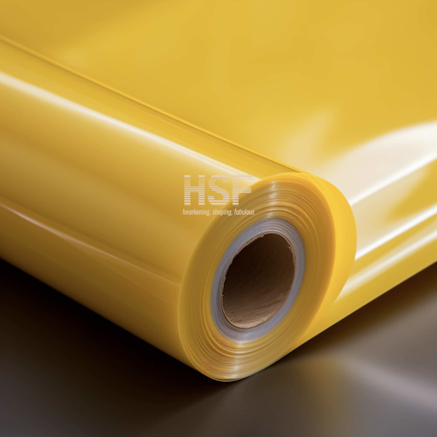 80 Micron Yellow CPP Silicone Coated Release Film For Label