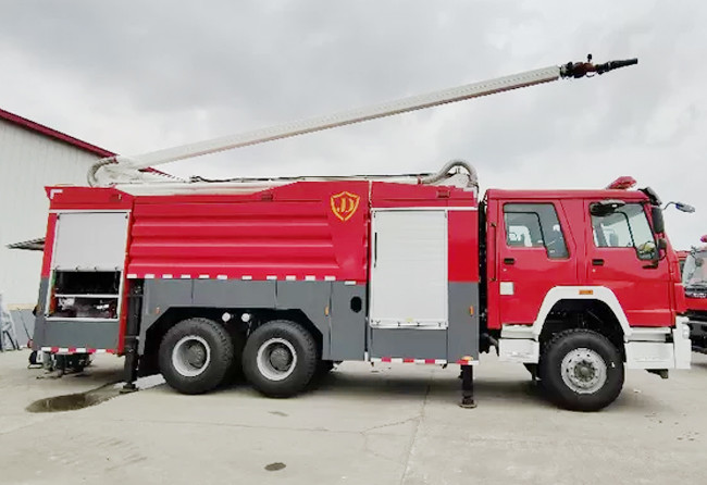 Multi-Functional Euro 3-euro 6 Fire Truck With Powerful Functions For Any Situation