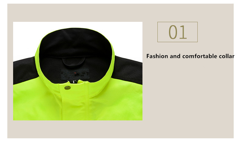 Custom Industrial Uniform Manufacturer Safety Reflective Work Uniform Wholesale Workwear