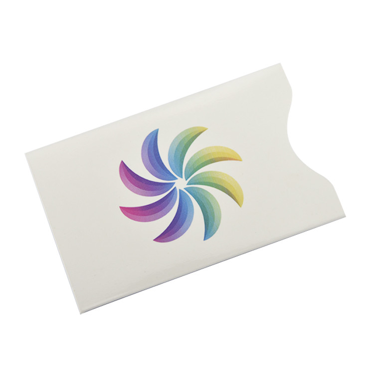 Printed RFID Blocking Aluminum Safety Sleeve / Credit Card Protector