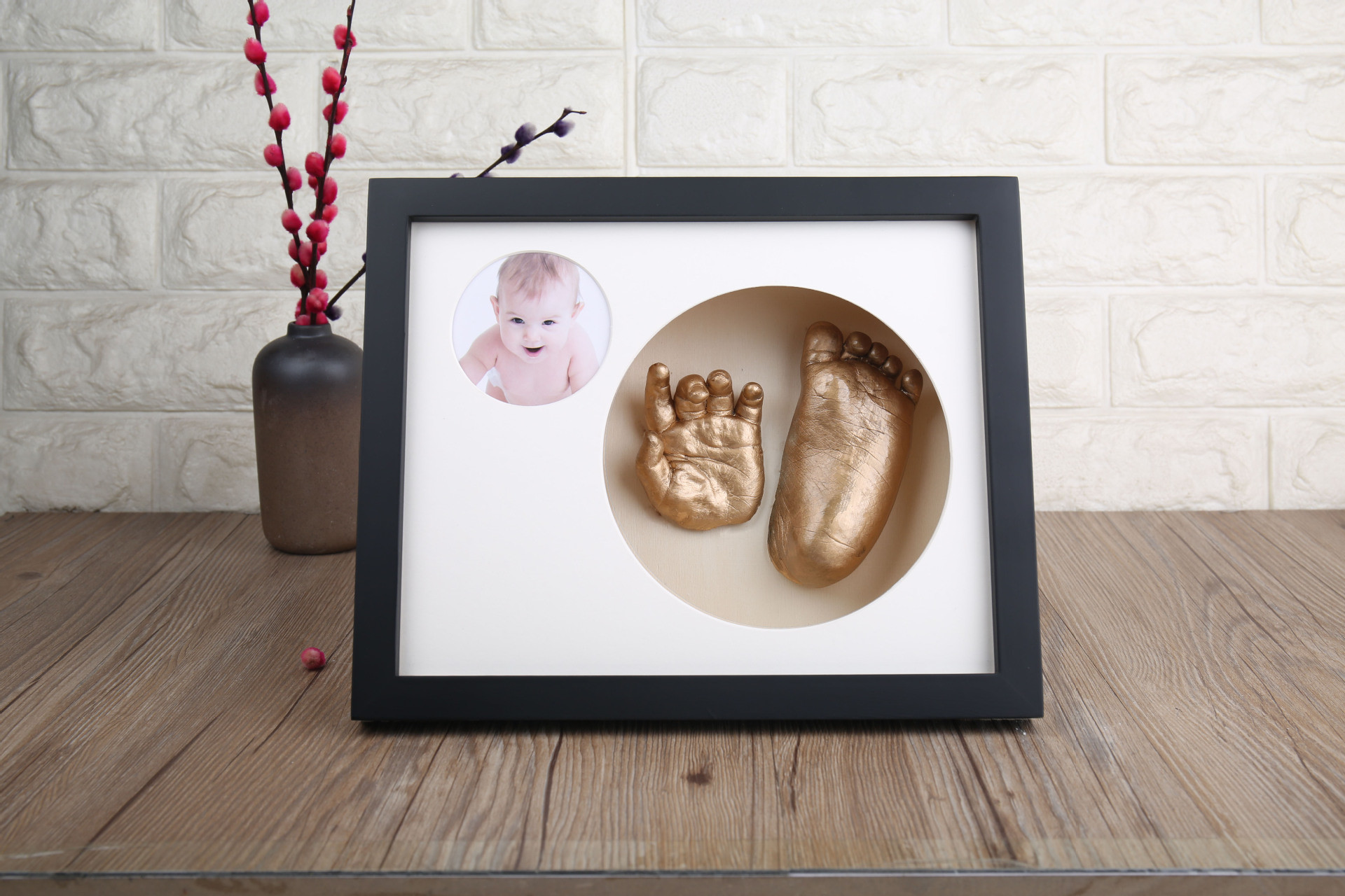 Muiti Color Baby 3D Baby Casting Kit Picture Frame For Newborn Infant