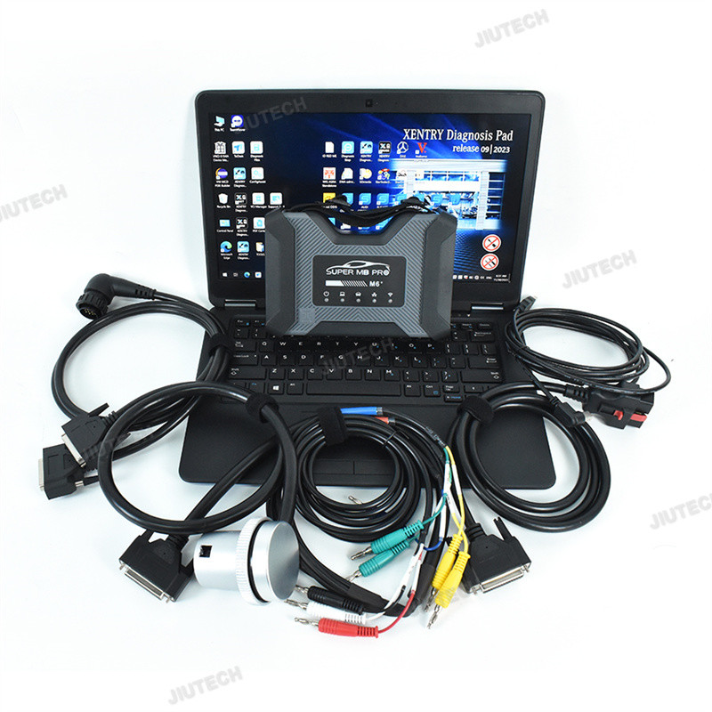 Ready to use laptop+DoIP VCI SUPER MB PRO M6 WiFi Professional Dealer Diagnostic Tool for BENZ Cars Trucks Full Fun