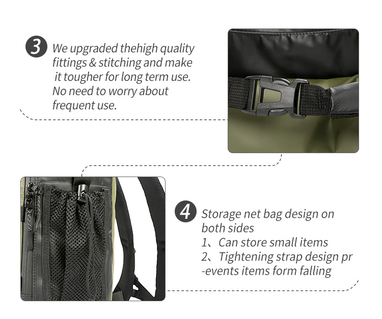 Good Quality Mochila impermeavel dry bag Waterproof Backpack Bag Large Capacity Custom with Competitive Price