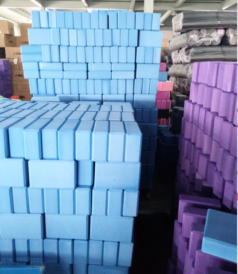 6 X 9in High Density Yoga Blocks Set Of 2 EVA Foam For Core Flexibility