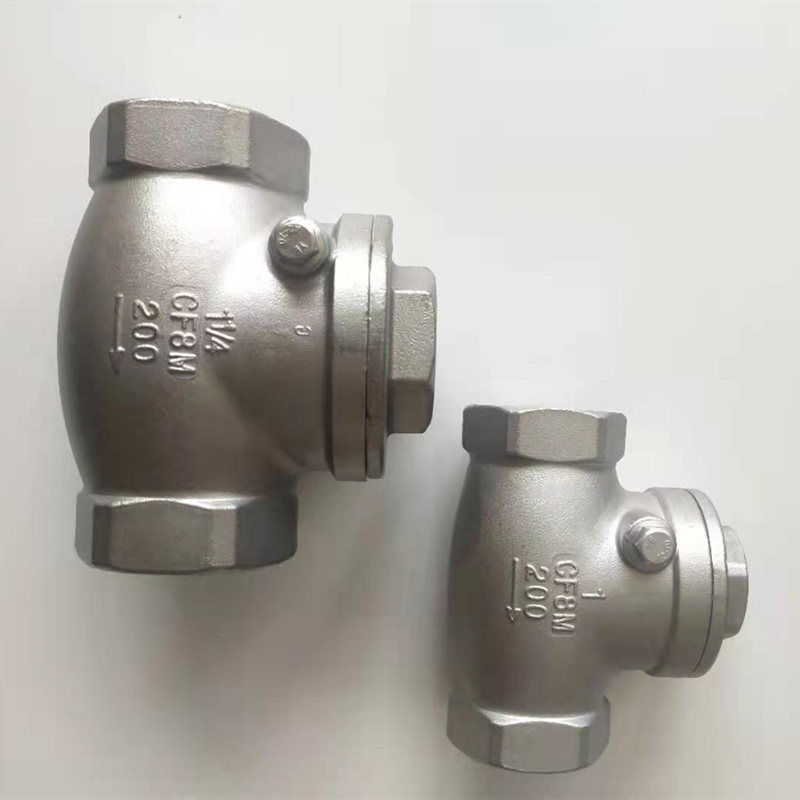 Stainless Steel F/F Thread Swing Check Valve