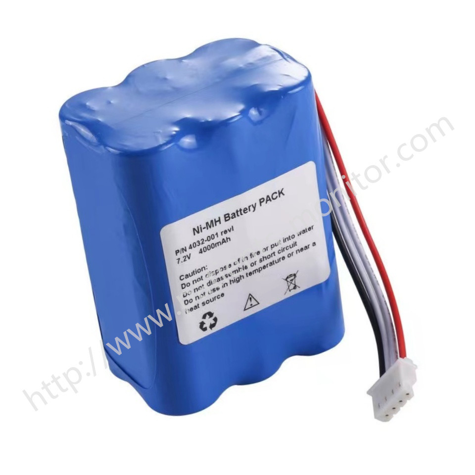 Ni-MH Battery 7.2V 4000mAh for NONIN Avant 2120 Avant 4000 Avant 9600 9700 P/N4032-001 revl