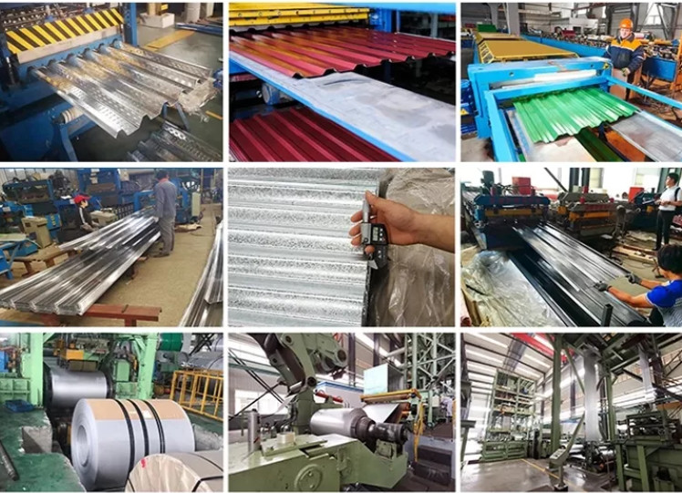 Dx51d Hot Dipped Gi Corrugated Roofing Sheet with Regular spangle